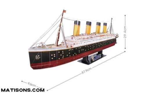 ĐỒ CHƠI TRẺ EM XẾP HÌNH 3D TÀU TITANIC L521H (2)